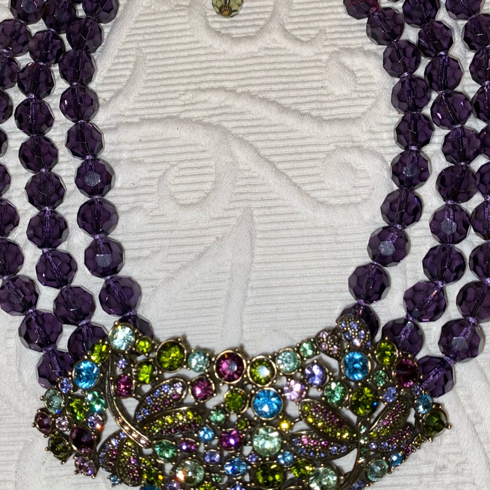 Heidi Daus “Dragons in Flight” Necklace